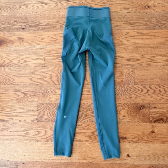 NWOT Lululemon License to Train High-Rise Tight 25" in Grey Eucalyptus (Size 0) - Picture 9 of 11